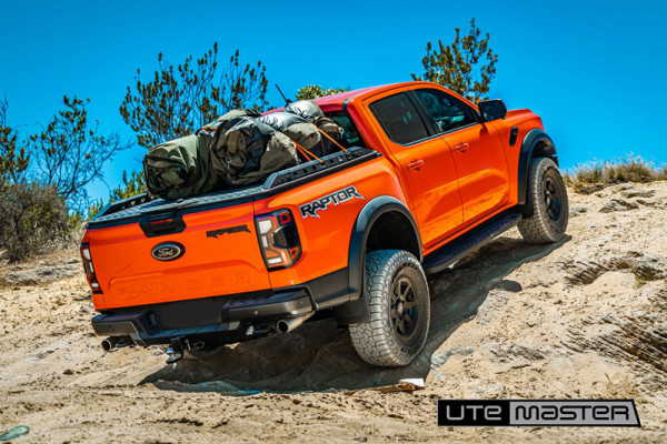 Ford Ranger Orange Utemaster Load Lid Dynamic Testing