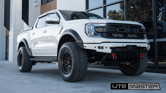 2025 Ford Raptor Ranger White Hard Lid Tub Accessories