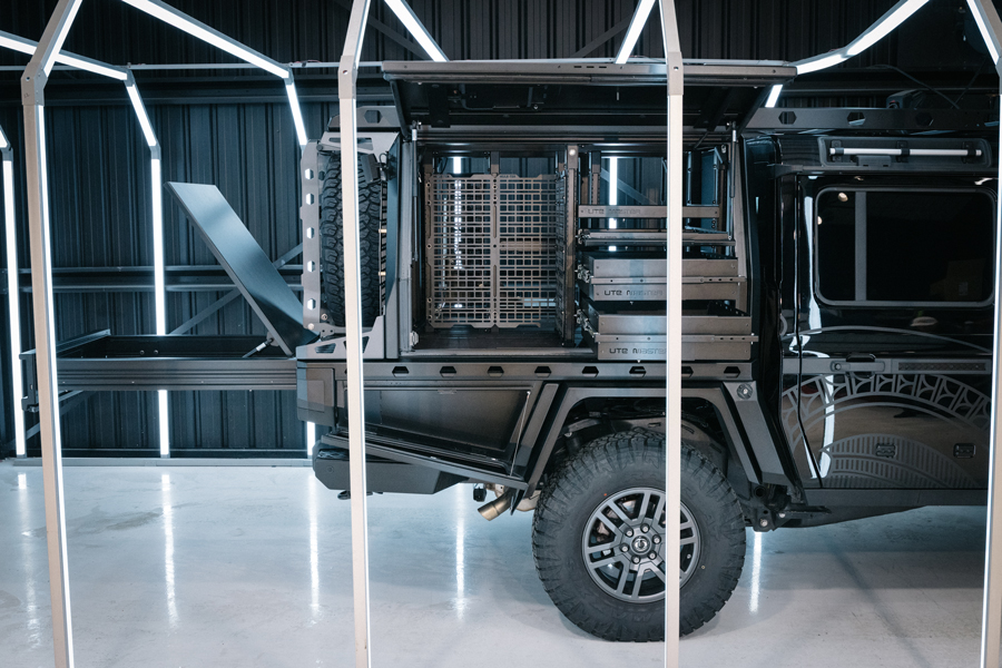 4x4 ineos grenaider canopy best tray setup 4x4