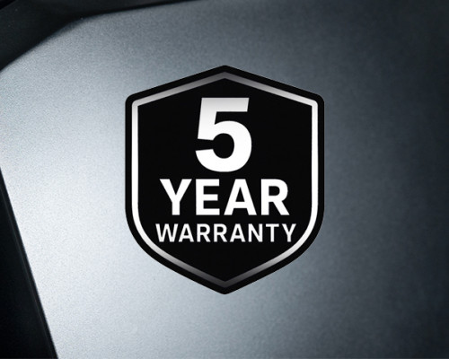 5 Year Warranty