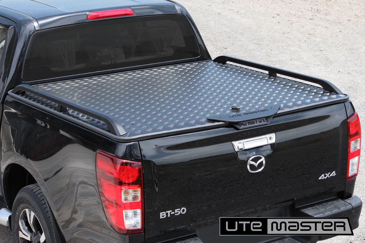 Black Ute Hard Lid to suit 2020 Mazda BT50 Utemaster Load Lid