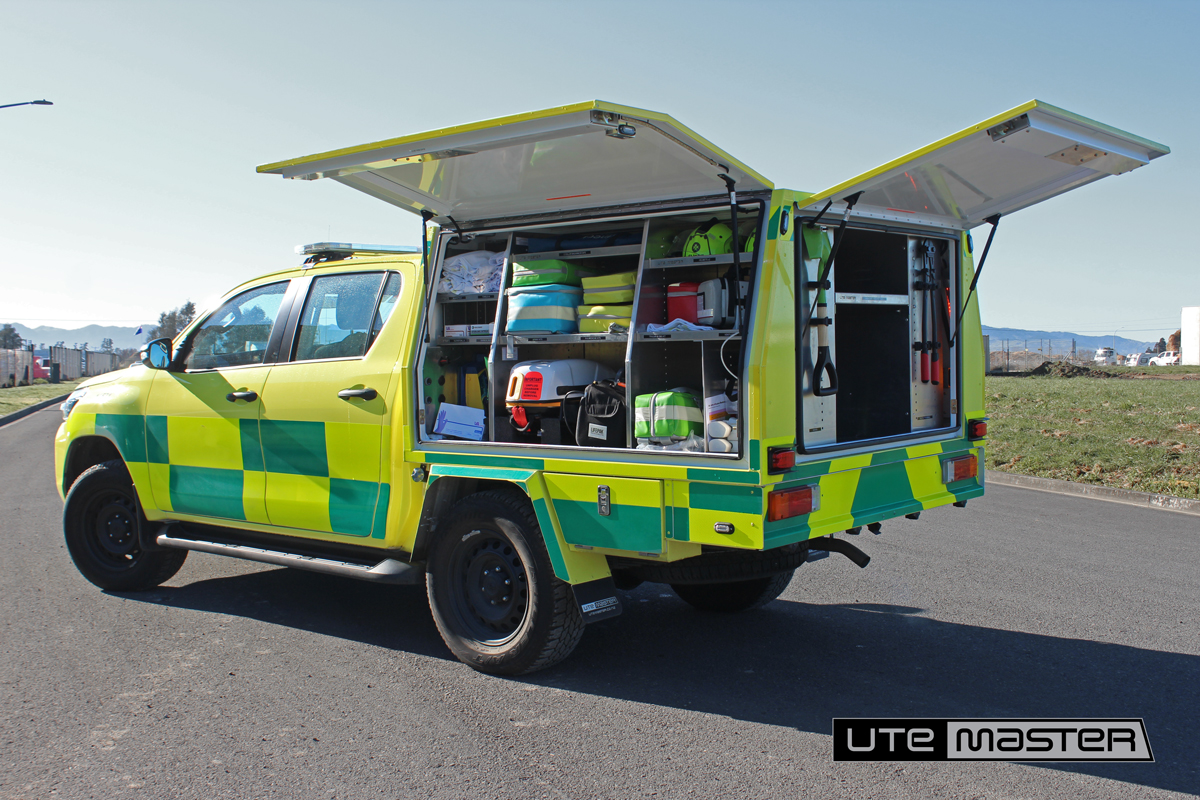 Emergency Services Fitout for St John 4WD Rescue Setup