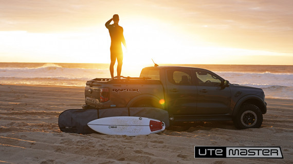 Ford Ranger Hard Lid Next Gen Raptor 2022 2023 Grey Ute Tub Accessories Utemaster Surf Adventure