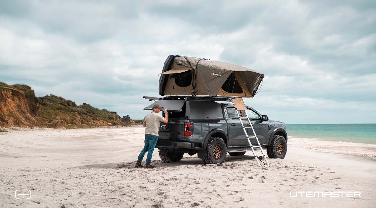Ford Ranger Ultimate Tub Canopy Setup Roof Top Tent