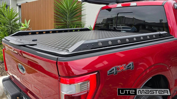 Ford F 150 Red 2025 Tub Hard Cover Truck Accessories