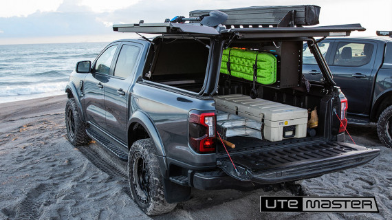 Ford Ranger 2024+ Utemaster Centurion Tub Canopy Ranger Sport Ford Ranger Canopy Ute Accessories Adventure Beach Fishing Surfing v3