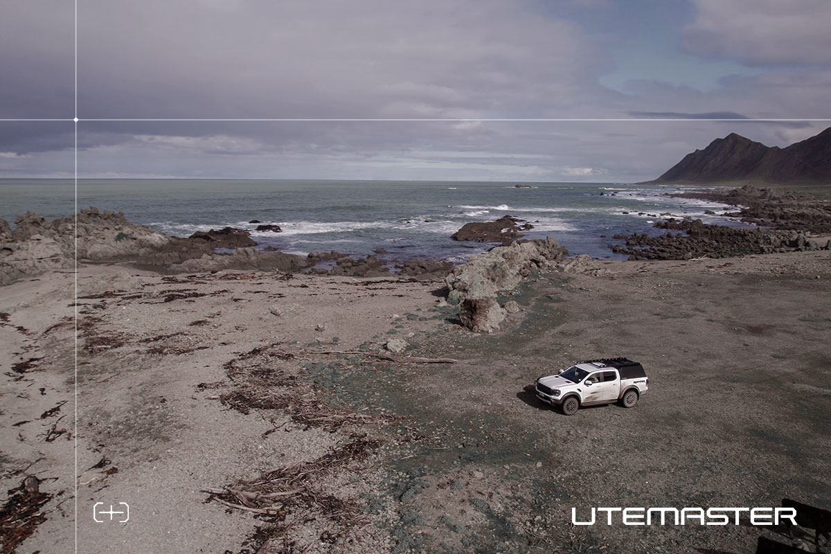 Ford Ranger Raptor Ute White Hunting Fishing Roof Rack Utemaster Centurion 1