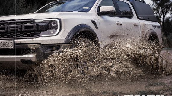 Ford Ranger Raptor Ute White Hunting Fishing Roof Rack Utemaster Centurion 12 v9
