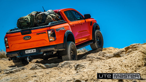 Hard Lid for Ford Next Gen Raptor 2022 Code Orange Utemaster Load Lid Tough 4x4 Adventure Camping
