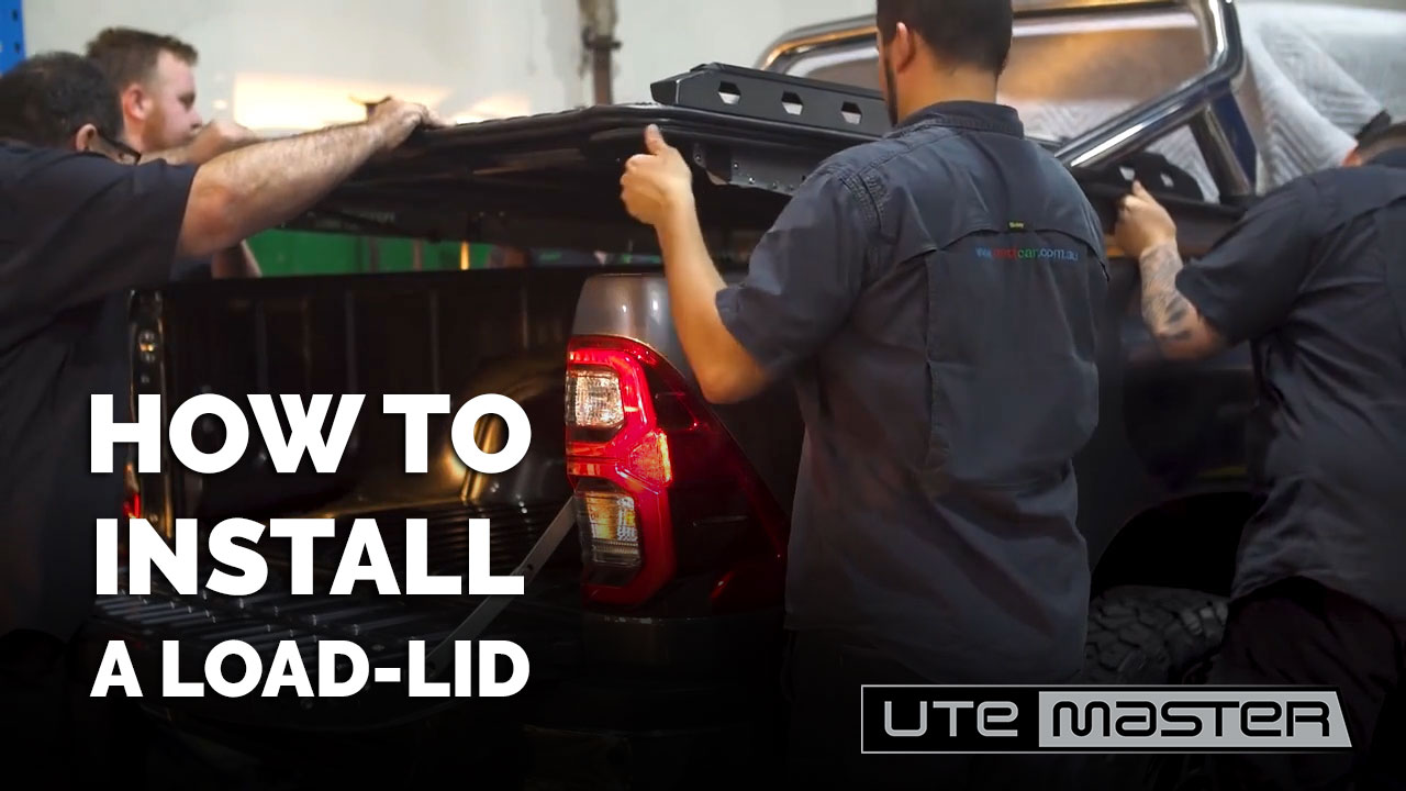 How to fit install a Utemaster Load Lid
