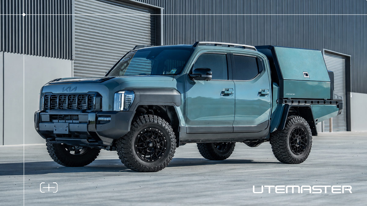 Real Builds: Kia Tasman - Colour-Matched TrailCore Tray & Canopy