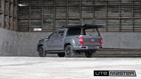 LDV T60 Max Utemaster Centurion Ute Tub Canopy Rear View