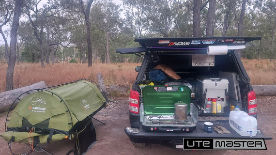 Mitsubishi Triton Camping Canopy Setup Utemaster Tub Canopy