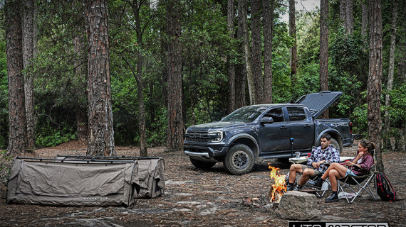 Next Gen Ford Ranger Raptor Off Road Driving Camping Utemaster Load Lid v2