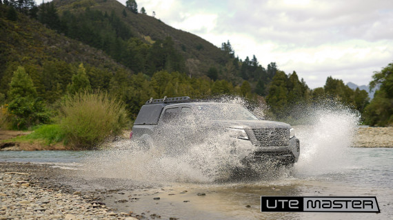 Nissan Navara Grey Ute Canopy Utemaster Centurion Canopy Adventure 4x4 Accessories