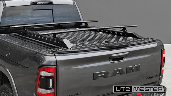 Ram 1500 Hard Lid with Destroyer Rails Hard Lid Cross Bars