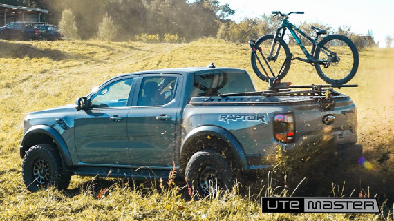Raptor Ranger 2025 Utemaster Hard Lid with Bike Racks Cross Bars