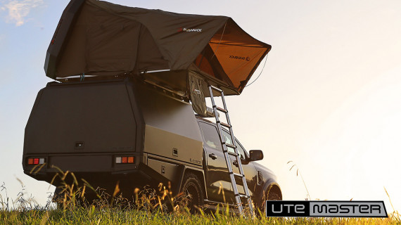 Roof Top Tent Utemaster TrailCore Service Body Ford Ranger Sport WildtrakX Raptor Camping Overlanding