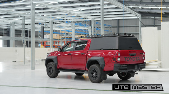 Toyota Hilux 2023 GR Red Canopy Tradie Ute 1