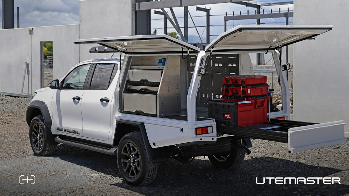 Toyota Hilux TrailCore Service Body Construction Fitout