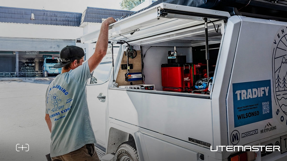Tradie Plumbing Setup Utemaster TrailCore Servicebody