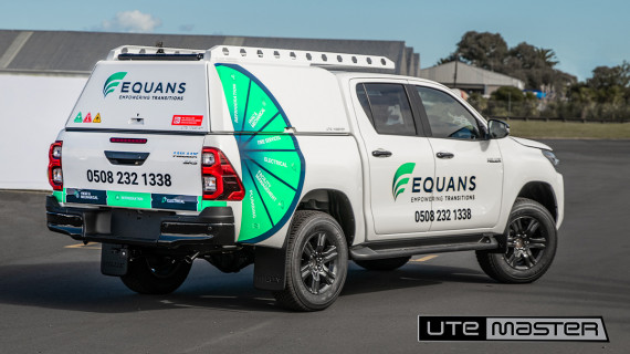 Ute Toyota Hilux Ute Tub Canopy White Fleet Accessories