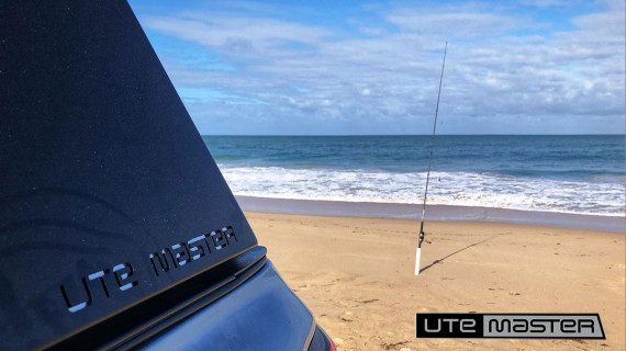 Ute Tub Canopy Beach Fishing Best Ute For fishing setup