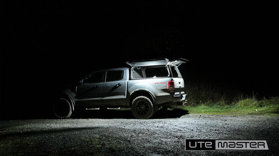 Ute Tub Canopy Led Internal Lighting Utemaster Centurion Canopy Ute Accessories Adventure Camping 4X4