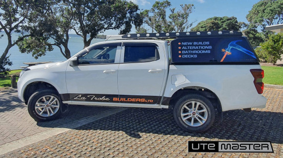 Utemaster Centurion Canopy Builders Tradie Ute Isuzu Dmax 2021 