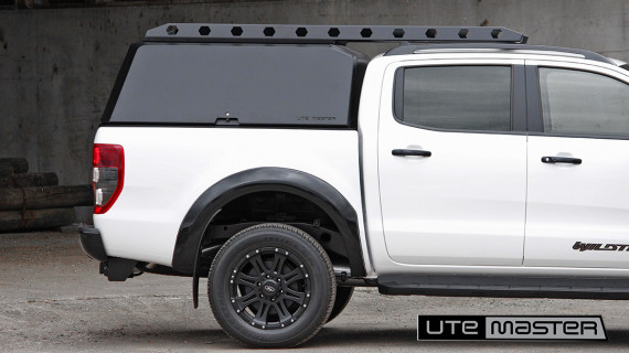 Utemaster Centurion Ute Canopy to suit Ford Ranger Wildtrak X Roof Rack