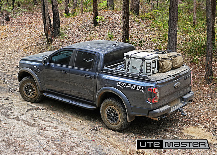 Utemaster Hard Lid Tub Cover Tonneau Tub Topper Roller Shutter Alternative 4x4 Grey Ranger Raptor Next Gen