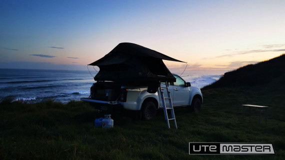Utemaster Load Lid to suit Isuzu D Max with Roof Top Tent Adventure Overland Hard Lid Tub Cover