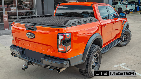 Utemaster Load Lid with Destroyer Side Rails 4x4 Raptor Code Orange