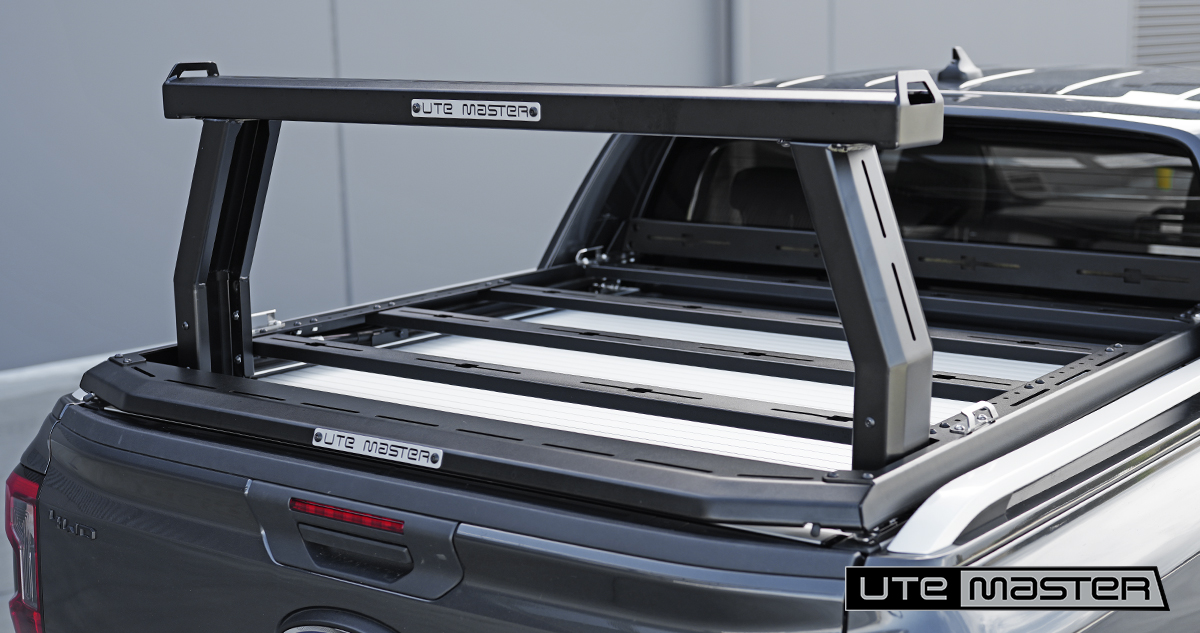 Utemaster Rear Ladder Rack to suit Next Gen Ford Ranger Wildtrak
