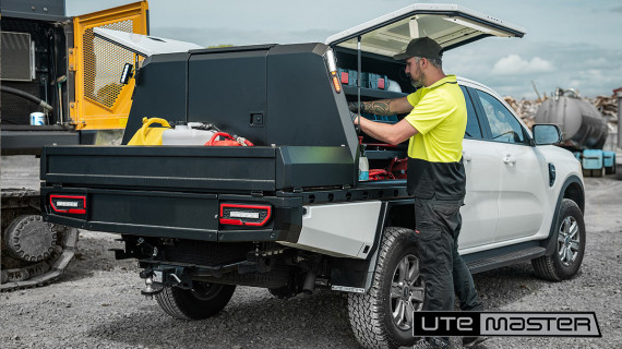 Utemaster TrailCore Tray Service Fleet Fitout Deck Toolbox
