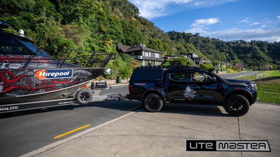 Utemaster Canopy Fishing Boat Nissan Navara Towing