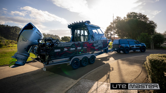 Utemaster Centurion Canopy Fishing Setup