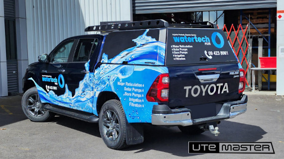 Utemaster Centurion Canopy WaterTech Plumbing Setup