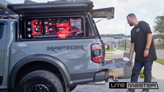 Utemaster Centurion Canopy Work Tradie Setup Tub Canopy v2