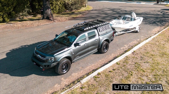 Utemaster Centurion Canopy to suit Ford Ranger fishing boating fishing Rod Holder Fishing Rod Mounts