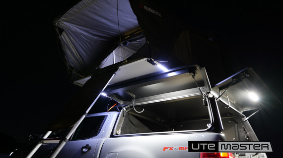 Utemaster Centurion Tub Canopy Led Lighting Kit Central Locking Camping Roof Top Tent Adventure Overlanding Camp Setups