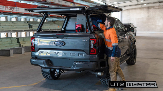 Utemaster Centurion Tub Canopy to suit Ford Ranger Next Gen Tradie Canopy Ute Accessories