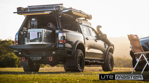 Utemaster Centurion Tub Overlanding Canopy setup ford Ranger