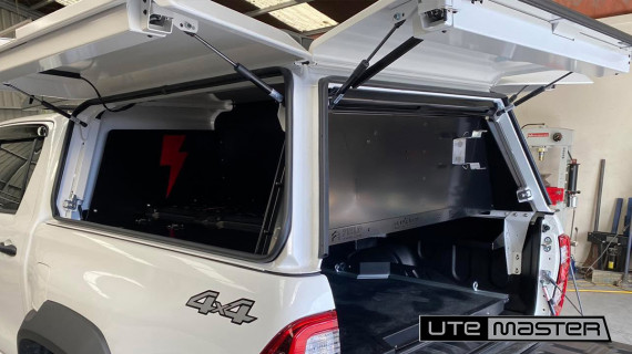 Utemaster Electrical Setup Milwaukee Tools Ute Tub Canopy