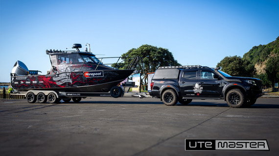 Utemaster Fishing Setup Tub Canopy Fishing Boat