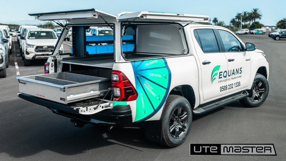 Utemaster Fleet Canopy PowerEnergy Setup