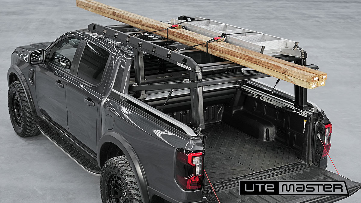 Ute tub outlet rack wildtrak