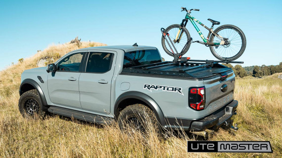 Utemaster Load Lid Hard Lid to suit Raptor Ranger Grey 2025 Bike Racks Ford Ranger Accessories
