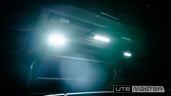 Utemaster Load Lid Work Lights kit to suit Ford Ranger Toyota Hilux