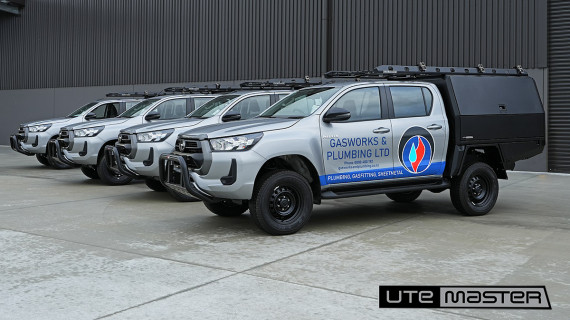 Utemaster TrailCore Fleet Setup Plumbing Tradie Ute Fitout